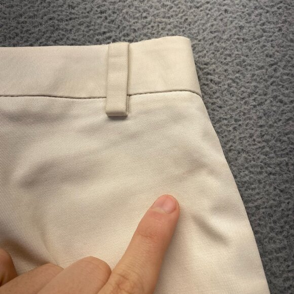 Brooks Brothers Dress Pants Women's Size 6 Cotton,Pockets,Zipper,Cream - Picture 11 of 16